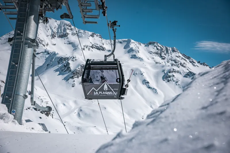La Plagne gondola, Paradiski ski area